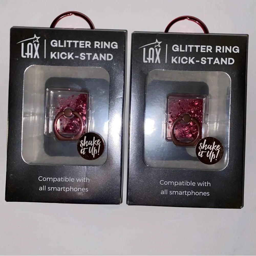 LAX Glitter Ring Kick-Stands 2Pack